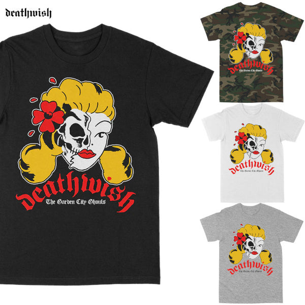 【お取り寄せ】Deathwish Records / デスウィッシュ - LADY DEATH Tシャツ (4色展開)