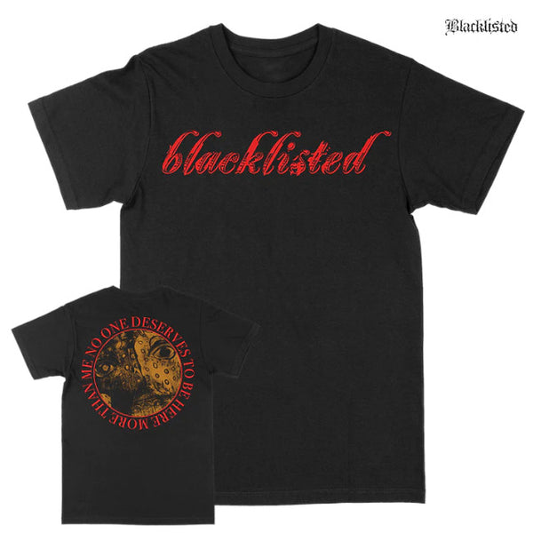 【お取り寄せ】Blacklisted / ブラックリステッド - NO ONE: LOGO Tシャツ(ブラック)