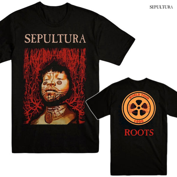 【お取り寄せ】Sepultura / セパルトゥラ - ROOTS Tシャツ (ブラック)