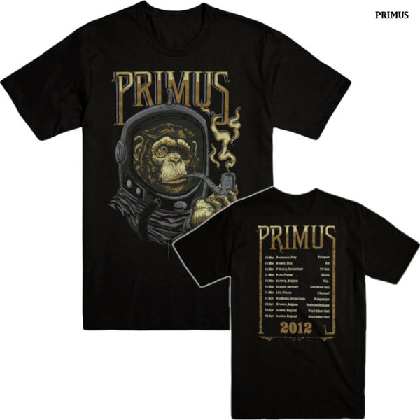 【お取り寄せ】Primus / プライマス - ASTRO MONKEY Tシャツ (ブラック)
