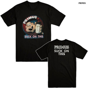 【お取り寄せ】Primus / プライマス - SUCK ON THIS Tシャツ (ブラック)