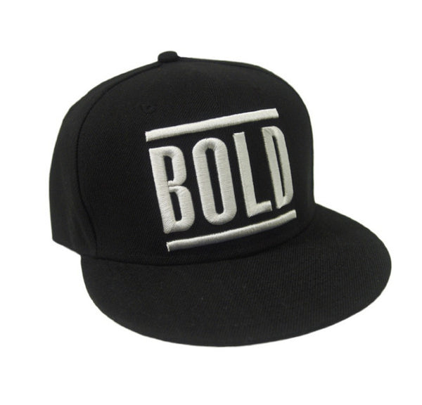 【ラスト1個】BOLD/ボールド - Logo Black Snapback キャップ