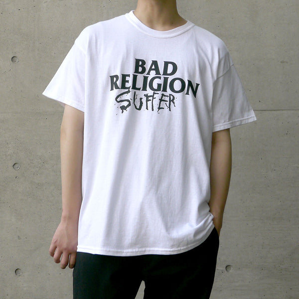 【品切れ】Bad Religion / バッド・レリジョン - Suffer 1988 ユーロツアー Tシャツ（ホワイト）
