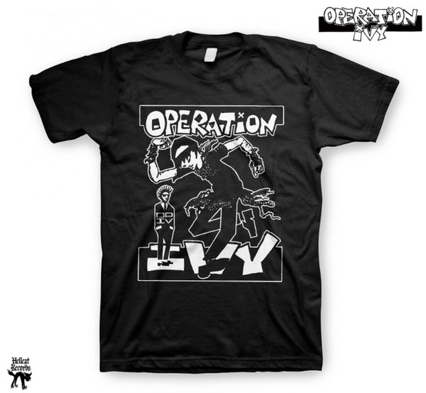 【お取り寄せ】Operation Ivy / オペレーション・アイビー Skankin Tシャツ(ブラック)