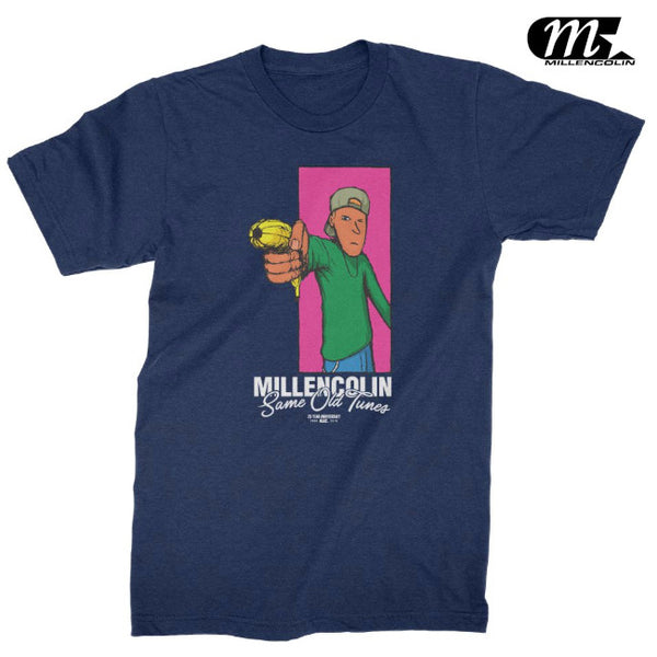 【品切れ】Millencolin /ミレンコリン - SAME OLD TUNES Tシャツ (ネイビーブルー)【】
