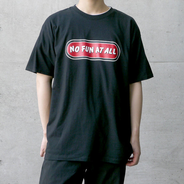 【即納】No Fun at All / ノーファン・アット・オール - Classic Logo Tシャツ(ブラック)