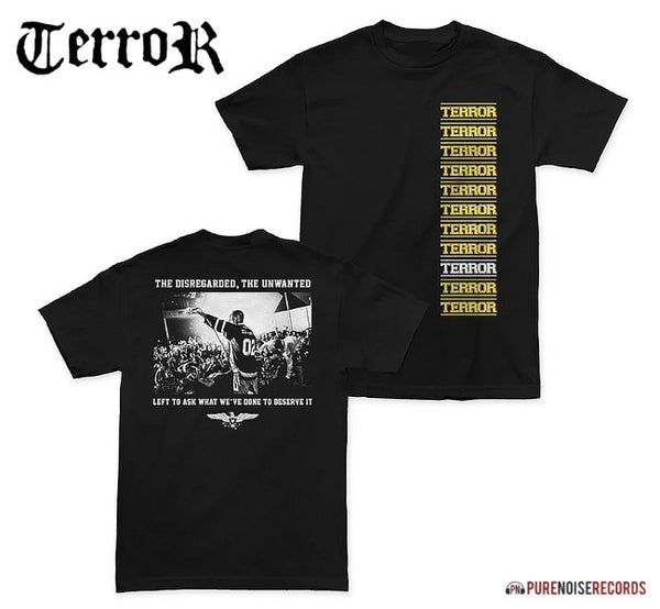 【即納】Terror / テラー - Deserve Tシャツ(ブラック)
