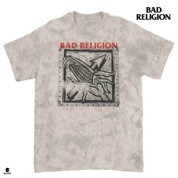 【品切れ】Bad Religion / バッド・レリジョン - Against The Grain Tシャツ(タイダイナチュラル)