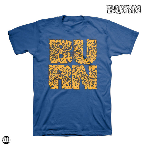 【お取り寄せ】BURN /バーン - SQUARE Tシャツ(ブルー)