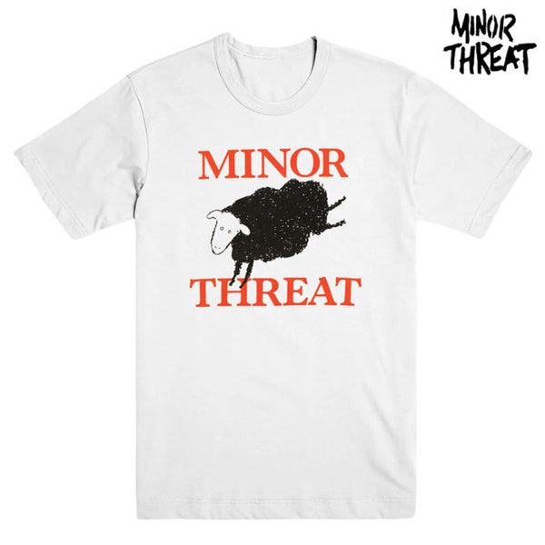 【即納】Minor Threat / マイナー・スレット - BLACK SHEEP Tシャツ(ホワイト)