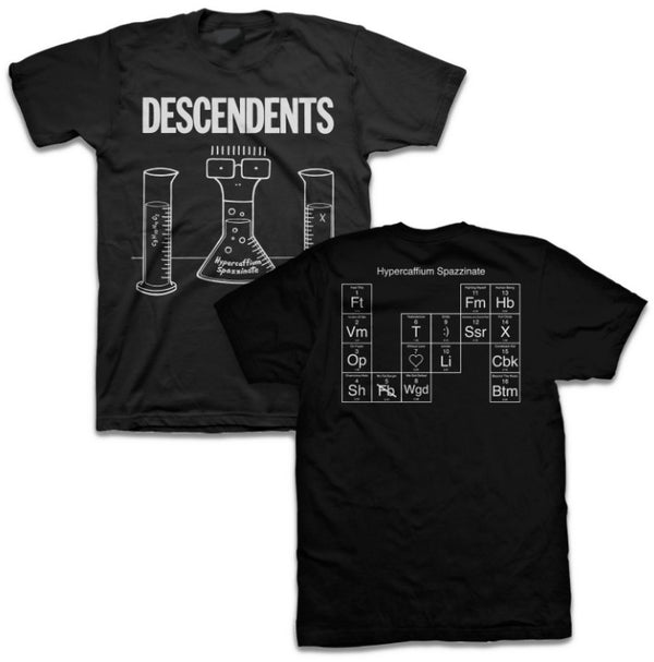 【お取り寄せ】Descendents /ディセンデンツ - Hypercaffium Spazzinate Tシャツ (ブラック)