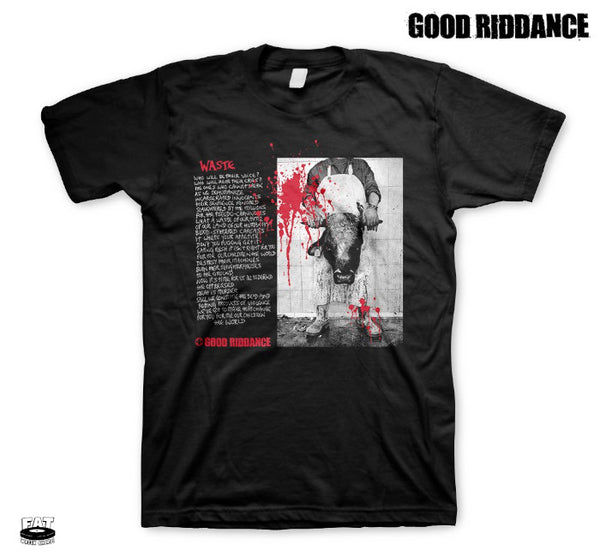 【お取り寄せ】Good Riddance / グッド・リダンス - Waste Tシャツ(ブラック)