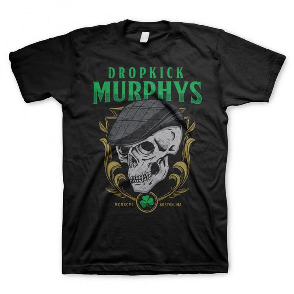 【お取り寄せ】Dropkick Murphys/ドロップキック・マーフィーズ - Skelly Skull Tシャツ (ブラック)