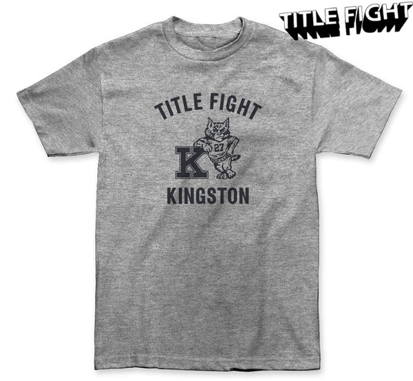 【お取り寄せ】Title Fight / タイトルファイト - Varsity Tシャツ(グレー)