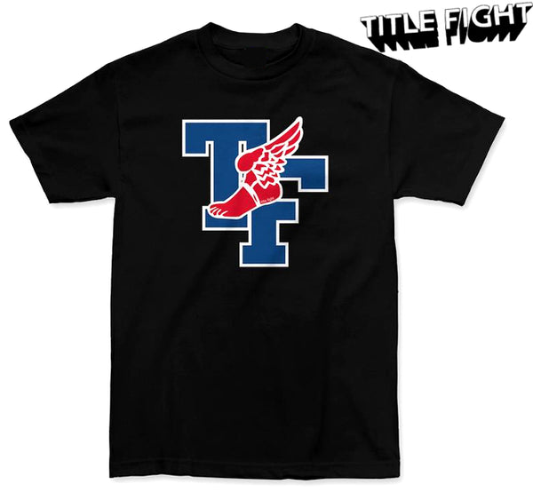 【お取り寄せ】Title Fight / タイトルファイト - Winged Foot Tシャツ(ブラック)