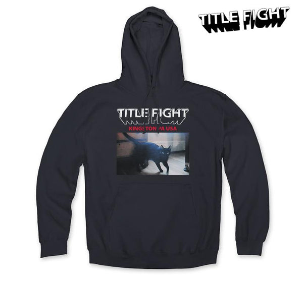【お取り寄せ】Title Fight / タイトルファイト - Kingston Cat プルオーバーパーカー(ネイビー)