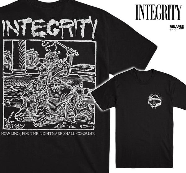 【お取り寄せ】INTEGRITY /インテグリティ - BLOOD SERMON Tシャツ（ブラック