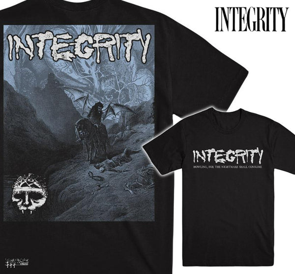【お取り寄せ】INTEGRITY /インテグリティ - HOWLING COVER Tシャツ（ブラック）
