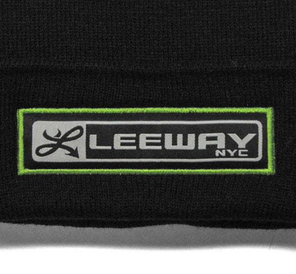 【お取り寄せ】LEEWAY / リーウェイ - Barビーニー(ブラック)