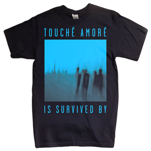 【お取り寄せ】Touche Amore / トゥーシェイ・アモーレ - Is Survived By Tシャツ (ブラック)