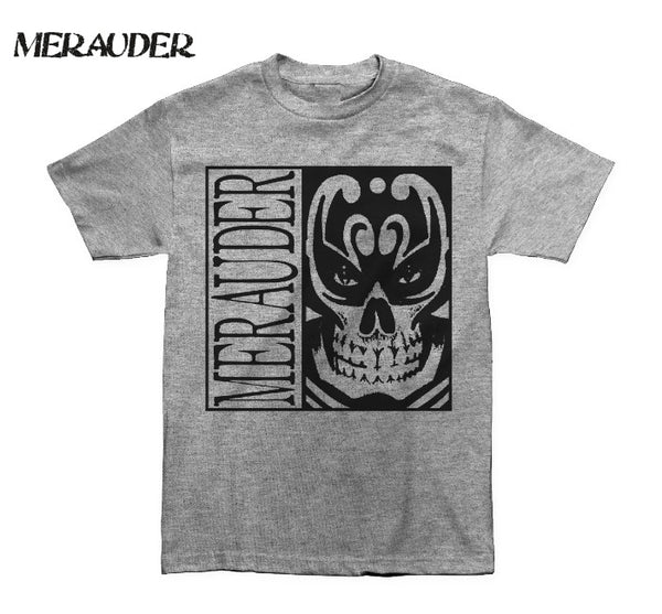 【品切れ】Merauder /メラウダー - Skull Tシャツ(グレー)