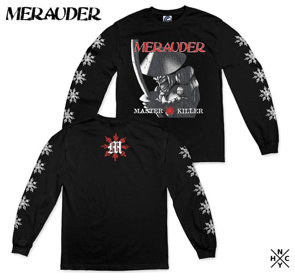 【お取り寄せ】Merauder /メラウダー - Master Killer ロングスリーブ・長袖シャツ(ブラック)