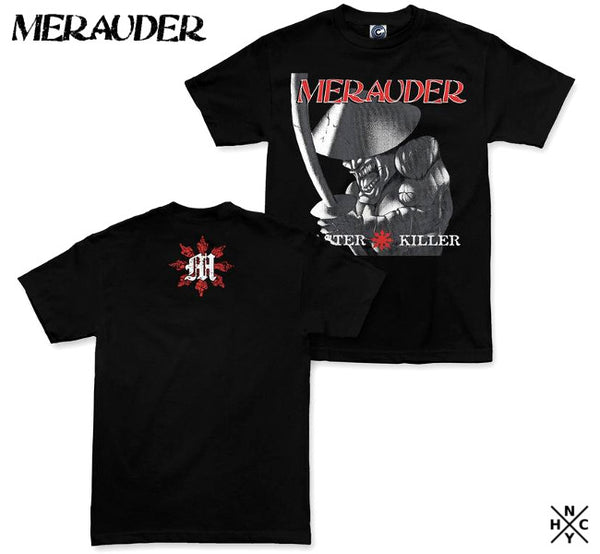 【品切れ】Merauder /メラウダー - Master Killer Tシャツ(ブラック)