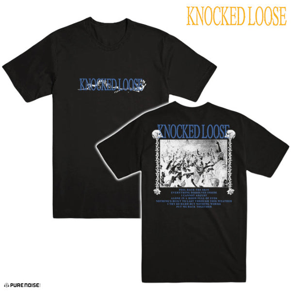 【お取り寄せ】Knocked Loose /ノックド・ルーズ - LIVE Tシャツ(ブラック)