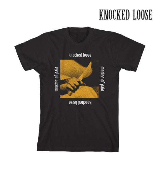 【お取り寄せ】Knocked Loose /ノックド・ルーズ - Master Of Pain Tシャツ(ブラック)
