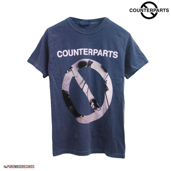 【お取り寄せ】Counterparts / カウンターパーツ - Not You Tシャツ(ネイビー)Comfort Colorsボディー