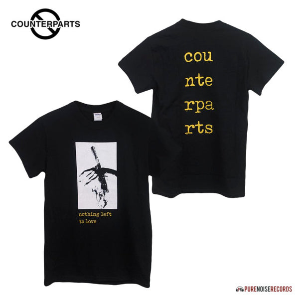 【お取り寄せ】Counterparts / カウンターパーツ - Knife Tシャツ(ブラック)