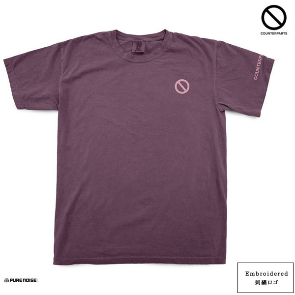 【お取り寄せ】Counterparts /カウンターパーツ - Not You 刺繍ロゴ Tシャツ 4XLあり