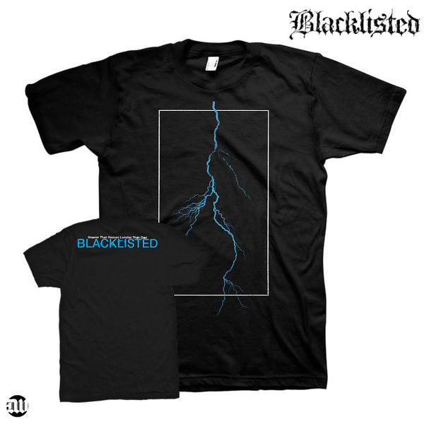 【お取り寄せ】Blacklisted / ブラックリステッド - HEAVIER THAN HEAVEN, LONELIER THAN GOD Tシャツ(ブラック)