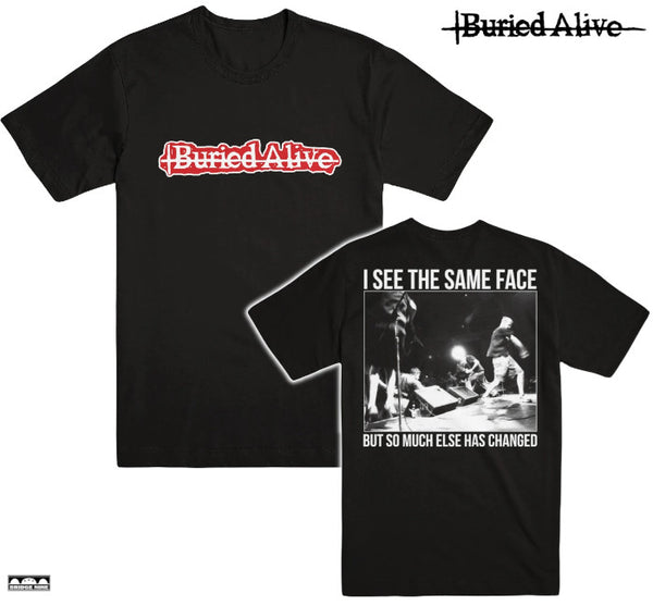 【お取り寄せ】Buried Alive / ベリード・アライブ - LOGO Photo Tシャツ(ブラック)