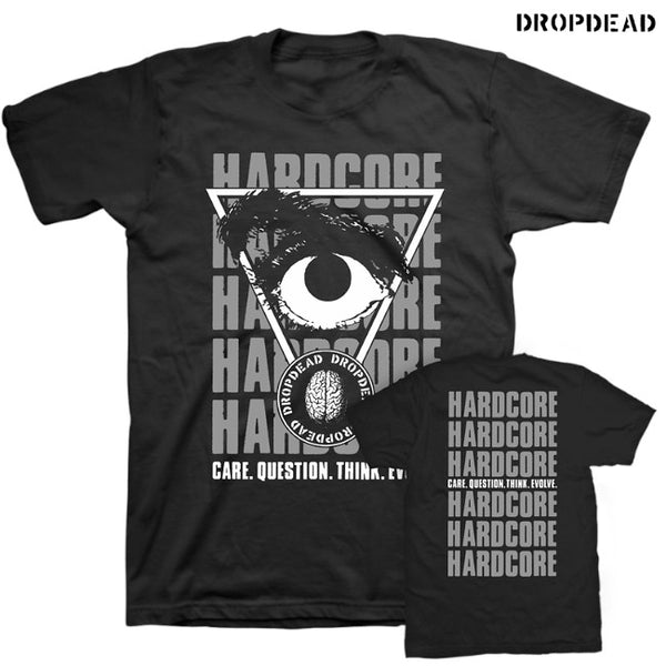 【お取り寄せ】DROPDEAD / ドロップデッド - QUESTION: FRONT & BACK Tシャツ(ブラック)