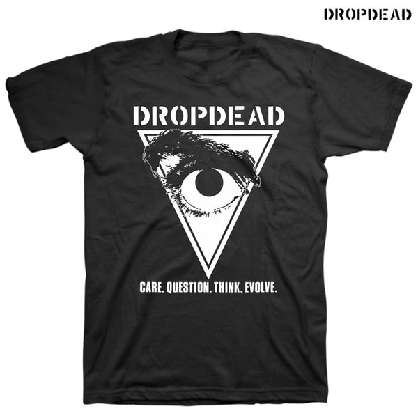 【お取り寄せ】DROPDEAD / ドロップデッド - QUESTION: FRONT Tシャツ(ブラック)