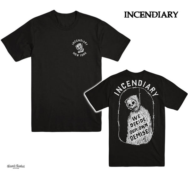 【お取り寄せ】Incendiary / インセンダイアリー - Reaper Tシャツ(ブラック)