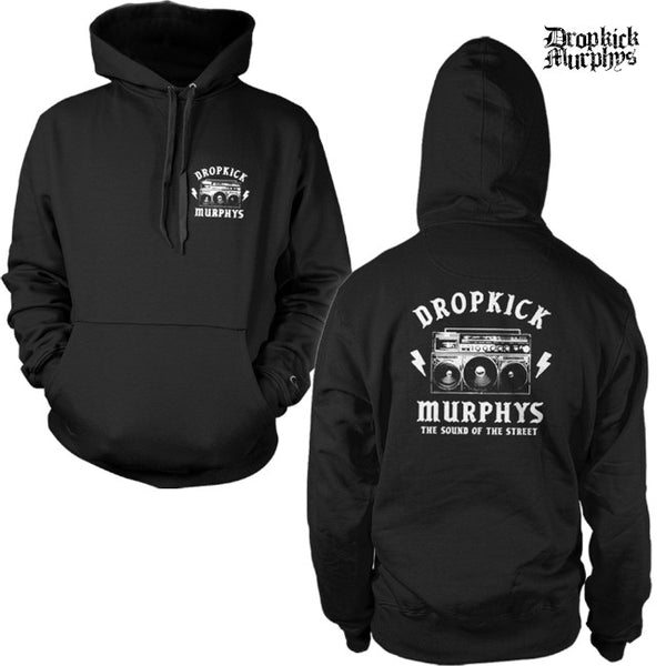 【お取り寄せ】Dropkick Murphys / ドロップキック・マーフィーズ - Boombox Bolts プルオーバーパーカー (ブラック)