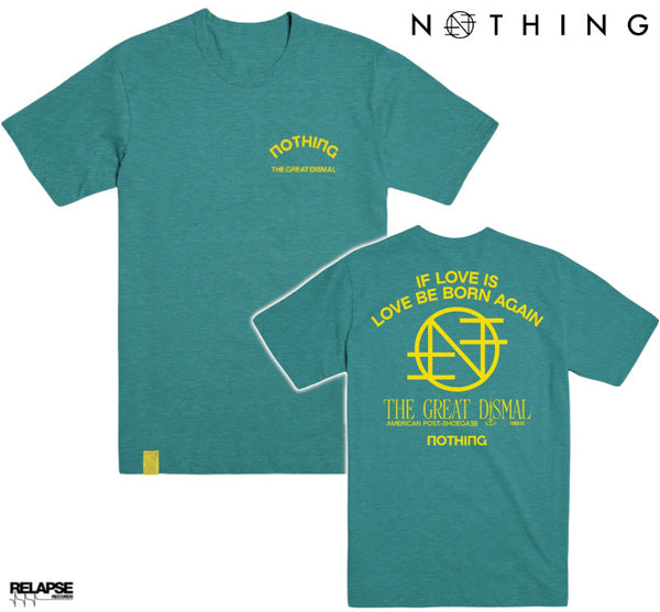 【お取り寄せ】Nothing / ナッシング - SAGE Tシャツ (アンティークグリーン)