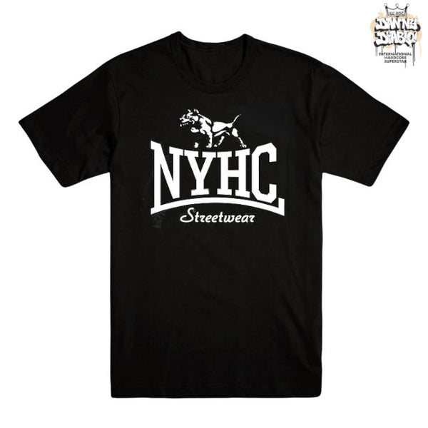 【お取り寄せ】NYHC Streetwear / Danny Diablo / ダニー・ディアブロ - Pitbull NYHC Tシャツ(ブラック)