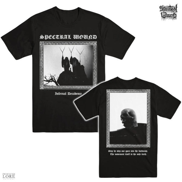 【お取り寄せ】Spectral Wound / スペクタクル・ワウンド - INFERNAL DECADENCE Tシャツ(ブラック)