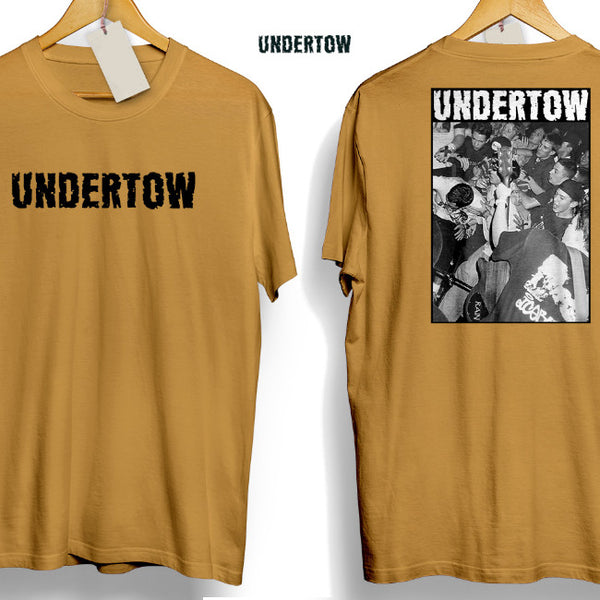 【お取り寄せ】Undertow / アンダートウ - CONTROL Tシャツ(マスタードイエロー)