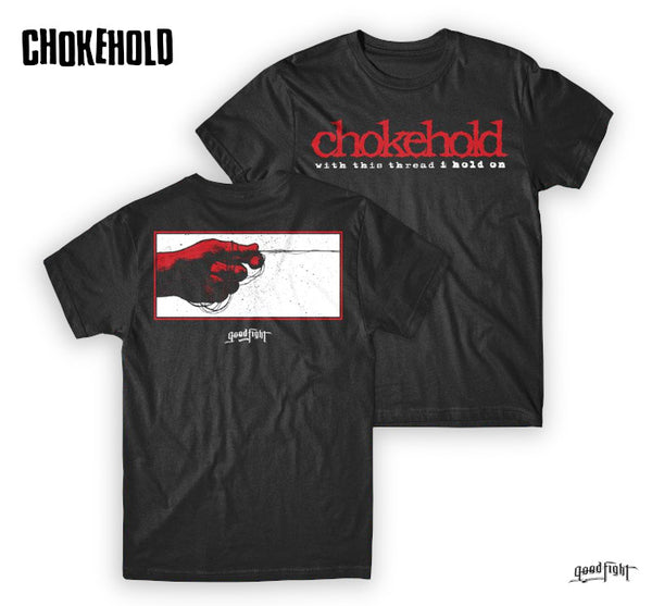 【お取り寄せ】Chokehold / チョークホールド - With This Thread I Hold On Tシャツ(ブラック)