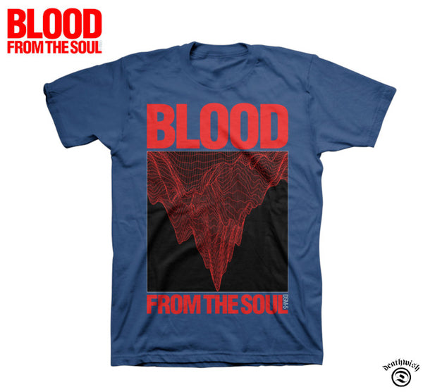 【お取り寄せ】Blood From The Soul / ブラッド・フロム・ザ・ソウル - HELLSCAPE Tシャツ(ブルー)