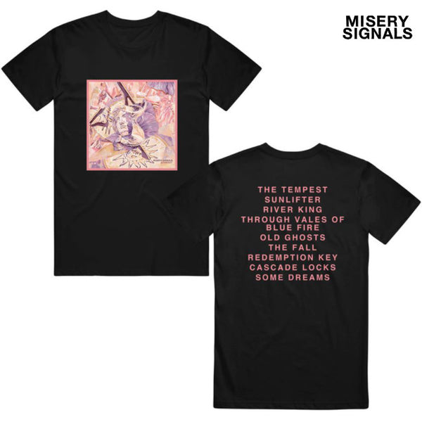 【お取り寄せ】Misery Signals / ミザリー・シグナルズ - Ultraviolet Album Tシャツ(ブラック)