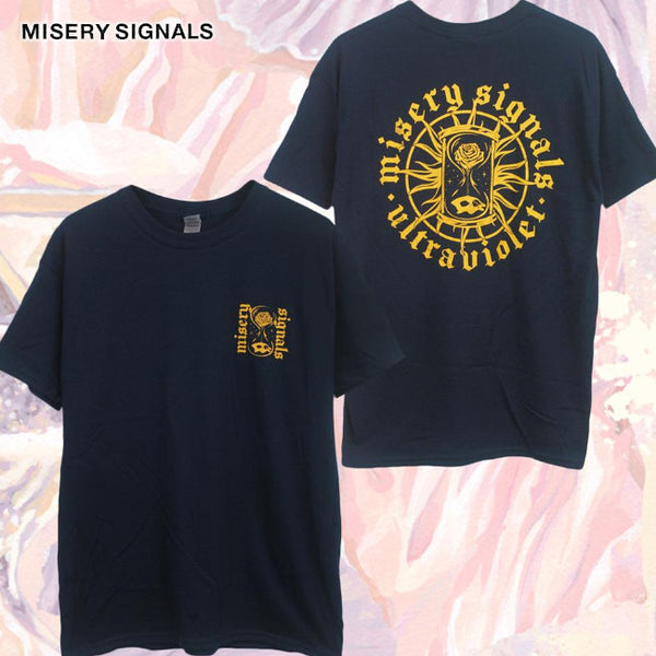 【お取り寄せ】Misery Signals / ミザリー・シグナルズ - Hourglass Tシャツ(ネイビー)