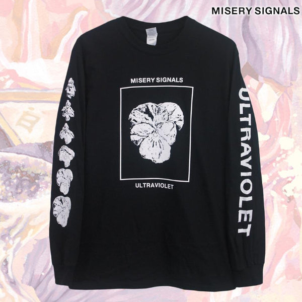 【お取り寄せ】Misery Signals / ミザリー・シグナルズ - Flowerbox ロングスリーブ・長袖シャツ(ブラック)