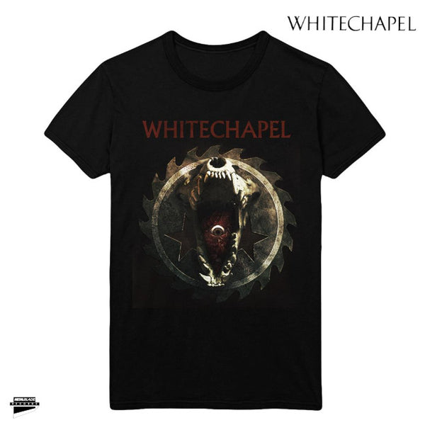 【お取り寄せ】Whitechapel / ホワイトチャペル - Jaw Tシャツ(ブラック)