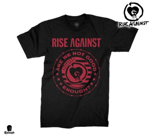 【お取り寄せ】Rise Against / ライズ・アゲインスト - Good Enough Tシャツ (ブラック)