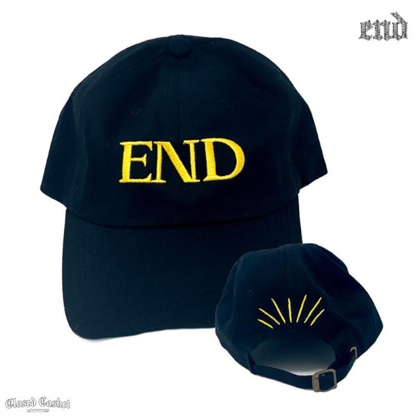 【お取り寄せ】End / エンド - SPLINTERS ダッドハット・キャップ(ブラック)